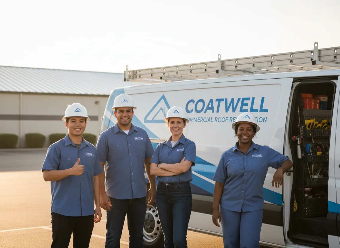 Commercial roof coating company in Charlotte, VT